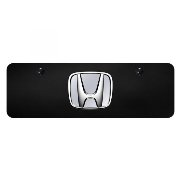 Autogold® - Mini Size License Plate with 3D Honda Emblem