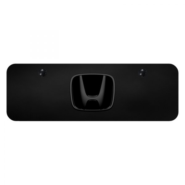 Autogold® - Mini Size License Plate with 3D Honda Emblem