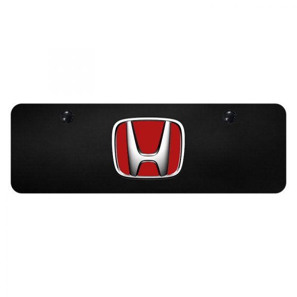 Autogold® - Mini Size License Plate with 3D Honda Emblem