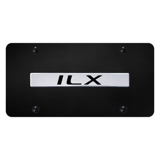 Autogold® - License Plate with 3D Chrome ILX Logo