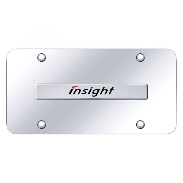 Autogold® - License Plate with 3D Insight Logo