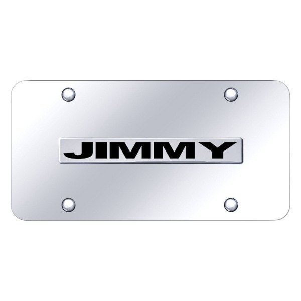 Autogold® - License Plate with 3D Jimmy Logo