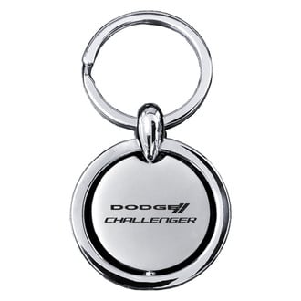 Autogold® - Challenger Revolver Silver Key Chain