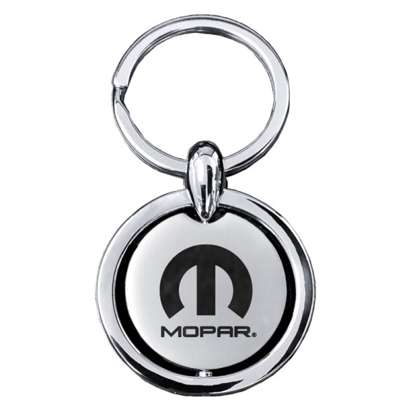 Autogold® - Mopar Revolver Silver Key Chain