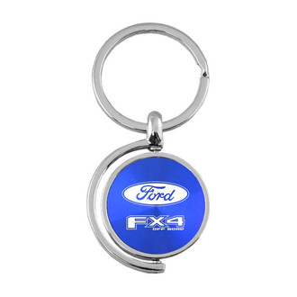 Autogold® - FX4 Blue Spinner Key Chain