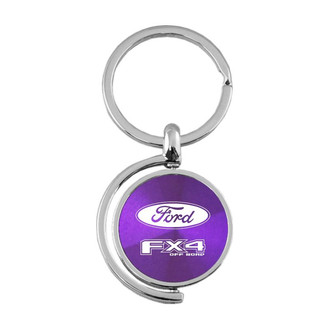 Autogold® - FX4 Purple Spinner Key Chain