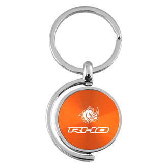Autogold® - RHO Head Orange Spinner Key Chain