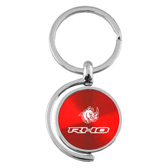 Autogold® - RHO Head Red Spinner Key Chain
