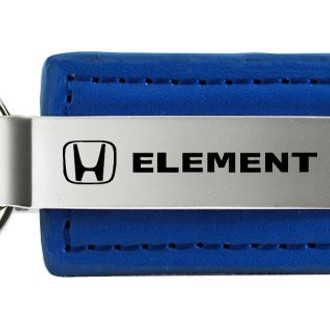 Autogold® - Element Blue Leather Key Chain