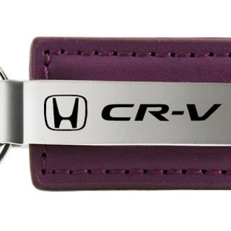 Autogold® - CR-V Purple Leather Key Chain
