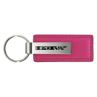 Autogold® - HPD Pink Leather Key Chain