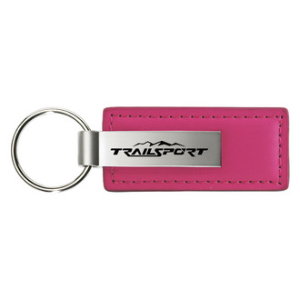 Autogold® - TrailSport Pink Leather Key Chain