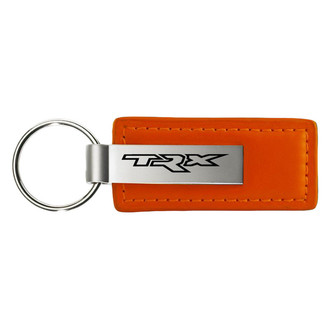 Autogold® - TRX Orange Leather Key Chain