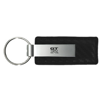 Autogold® - GTR Carbon Fiber Leather Key Chain
