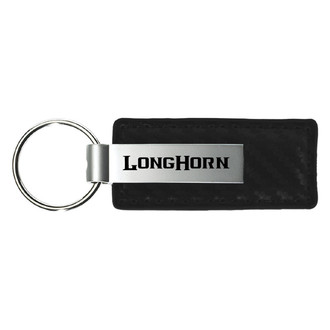 Autogold® - Longhorn Carbon Fiber Leather Key Chain