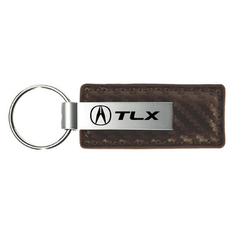 Autogold® - TLX Taupe Carbon Fiber Leather Key Chain