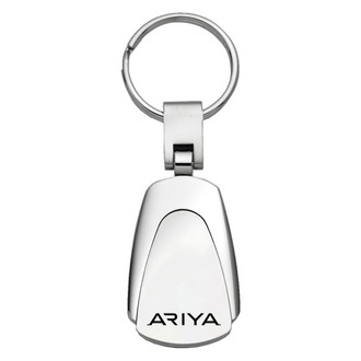 Autogold® - Ariya Chrome Teardrop Key Chain