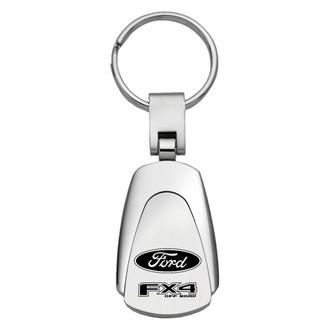 Autogold® - FX4 Chrome Teardrop Key Chain