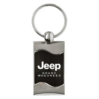 Autogold® - Grand Wagoneer Rectangular Wave Key Chain