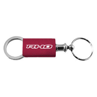Autogold® - RHO Burgundy Anodized Aluminum Valet Key Chain