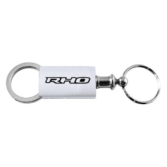 Autogold® - RHO Silver Anodized Aluminum Valet Key Chain