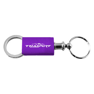 Autogold® - TrailSport Purple Anodized Aluminum Valet Key Chain