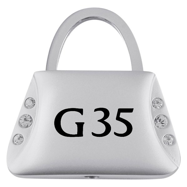 Autogold® - G35 Logo Jeweled Purse Key Chain