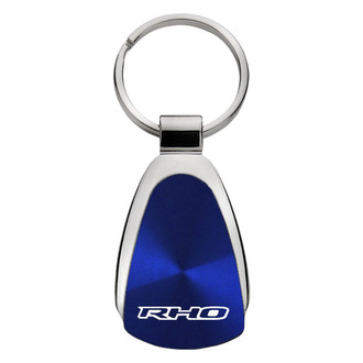 Autogold® - RHO Blue Teardrop Key Chain