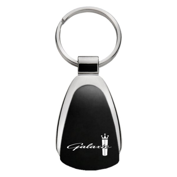 Autogold® - Galaxie Black Teardrop Key Chain