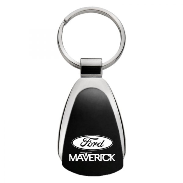 Autogold® - Maverick Black Teardrop Key Chain