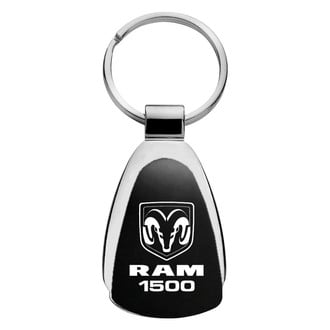 Autogold® - Ram 1500 Black Teardrop Key Chain