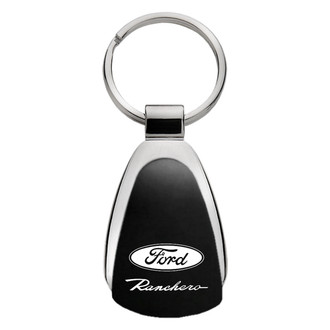 Autogold® - Ranchero Black Teardrop Key Chain