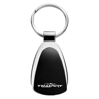 Autogold® - TrailSport Black Teardrop Key Chain