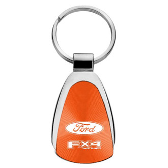 Autogold® - FX4 Orange Teardrop Key Chain