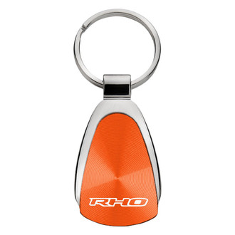 Autogold® - RHO Orange Teardrop Key Chain