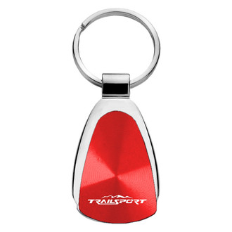 Autogold® - TrailSport Red Teardrop Key Chain