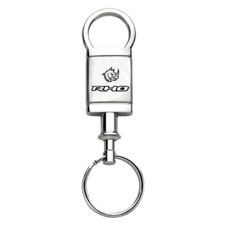 Autogold® - RHO Head Silver Valet Key Chain