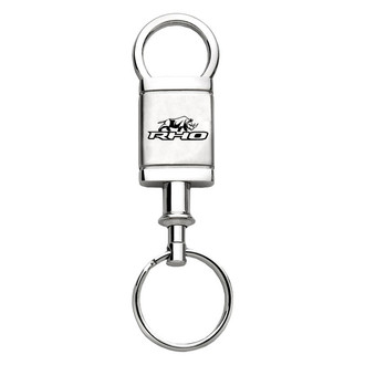 Autogold® - RHO Stacked Silver Valet Key Chain