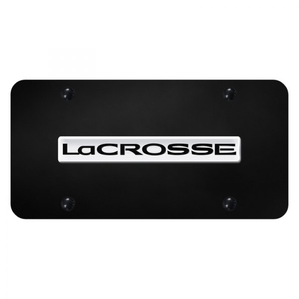 Autogold® - License Plate with 3D LaCrosse Logo