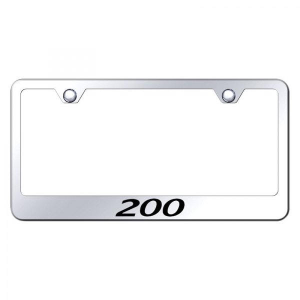 Autogold® - License Plate Frame with Laser Etched 200 Logo