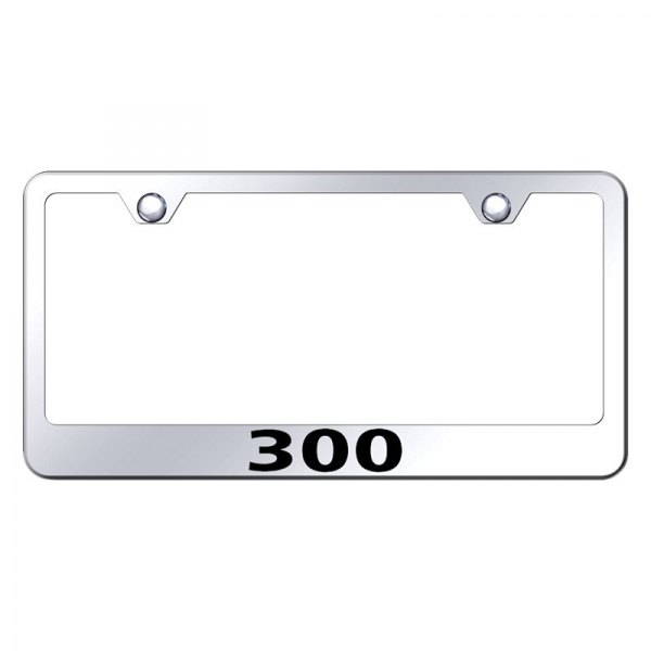 Autogold® - License Plate Frame with Laser Etched 300 Logo