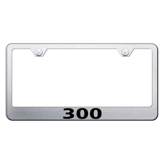 Autogold® - License Plate Frame with Laser Etched 300 Logo