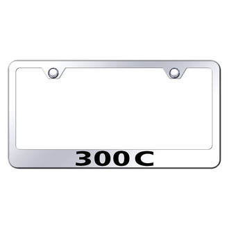 Autogold® - Chrome License Plate Frame with Laser Etched 300C Logo
