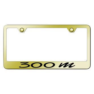 Autogold® - Gold License Plate Frame with Laser Etched 300M Logo