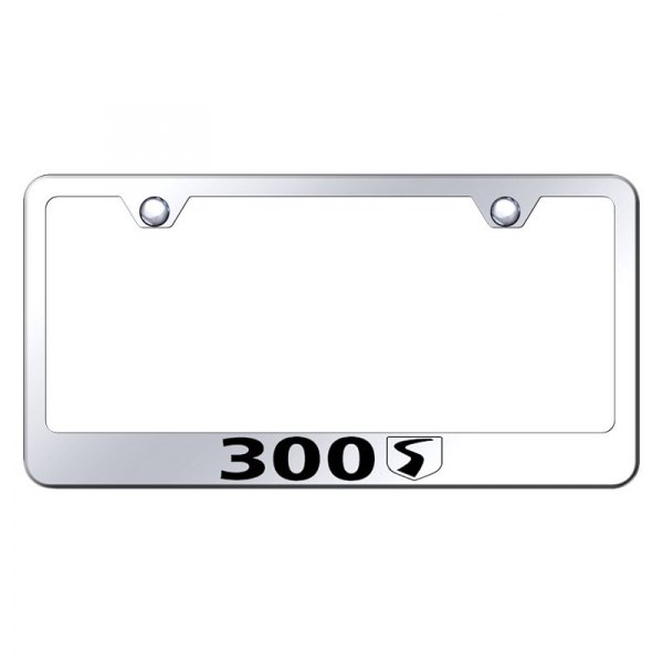 Autogold® - License Plate Frame with Laser Etched 300S Logo