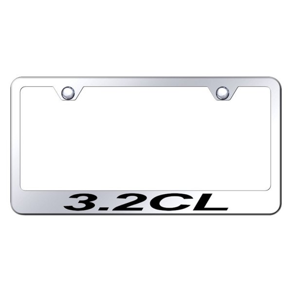 Autogold® - License Plate Frame with Laser Etched 3.2 CL Logo