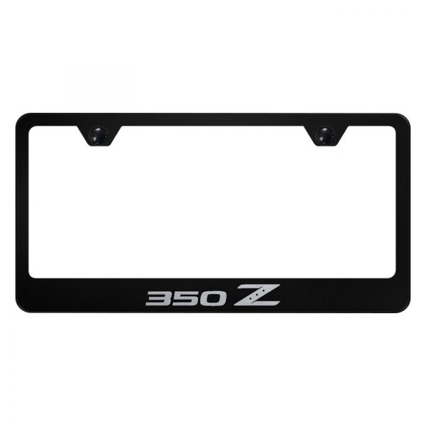 Autogold® - License Plate Frame with Laser Etched 350Z Logo