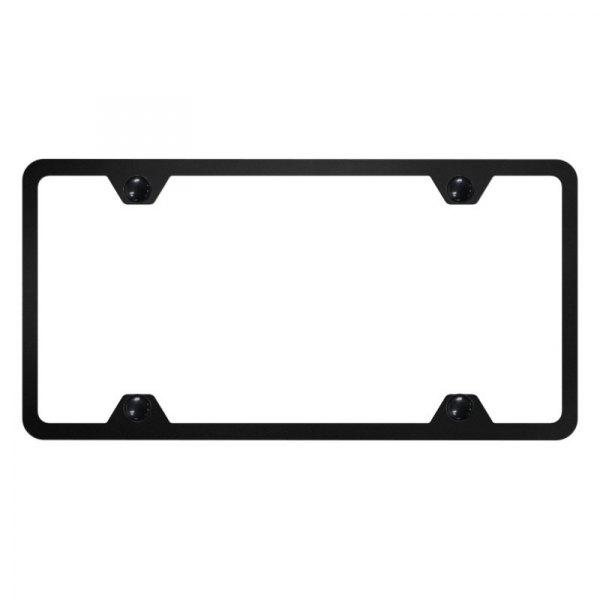Autogold® - Slimline Plain 4-Hole License Plate Frame
