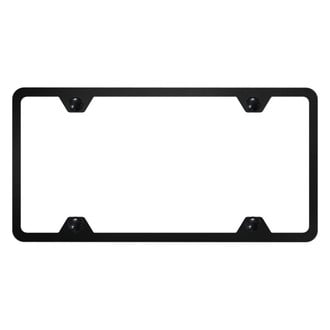 Autogold® - Slimline Plain 4-Hole License Plate Frame