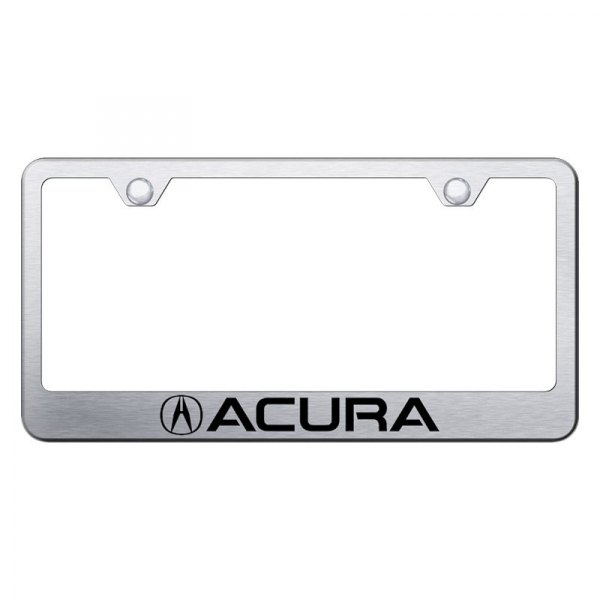 Autogold® - License Plate Frame with Laser Etched Acura Logo
